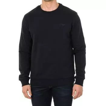 Мужская толстовка с длинными рукавами и круглым вырезом 7V6M69-6JQDZ 3XL серый