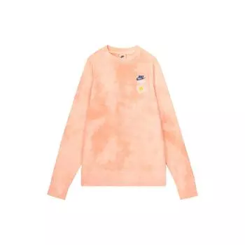 Мужская толстовка с круглым вырезом и вышивкой Nike Sportswear Tie-Dye Daisy, красные DM5011-693