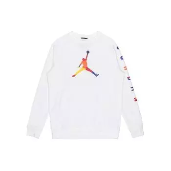 Мужская толстовка с круглым вырезом Jordan DNA, белая DA6729-100 XL