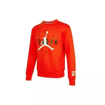 Мужская толстовка с круглым вырезом на флисовой подкладке с логотипом Air Jordan, красная DO9153-673 L