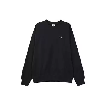 Мужская толстовка с круглым вырезом Nike Solo Swoosh, черные DX0812-010 M