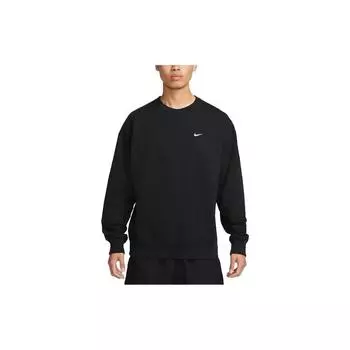Мужская толстовка с круглым вырезом Nike Solo Swoosh, черные DX0812-010 L