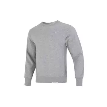 Мужская толстовка с круглым вырезом Nike Standard Issue, серая DQ5821-063 XXXL