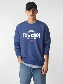 Мужская толстовка с круглым вырезом Towesrm Pattern, модная повседневная толстовка с длинным рукавом M