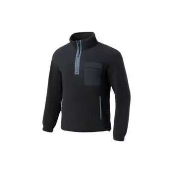 Мужская толстовка с логотипом бренда Li Ning Solid Color с застежкой-молнией и логотипом Black AENR001-3 XXXL