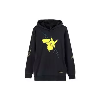 Мужская толстовка с принтом Adidas Neo Pikachu и шнурком, черная FU3923 XS