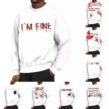 Мужская толстовка с принтом на открытом воздухе, свободная с длинными рукавами и этническим принтом XXXL розовый