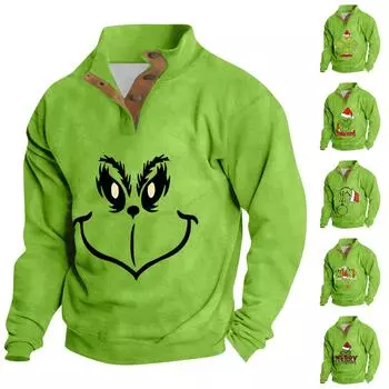 Мужская толстовка с воротником-стойкой на открытом воздухе, повседневные свитера, топы XXXL