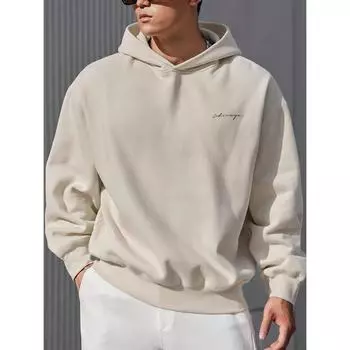 Мужская толстовка свободного кроя Manfinity Hypemode, однотонная, с капюшоном S