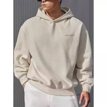 Мужская толстовка свободного кроя Manfinity Hypemode, однотонная, с капюшоном S