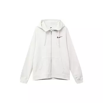 Мужская толстовка свободного покроя на молнии с принтом логотипа Nike, белая FJ1320-030 M