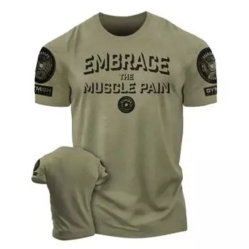 Мужская тренировочная футболка с 3D-принтом, футболка с короткими рукавами для спортзала, эластичный дышащий верх, футболки мужские S