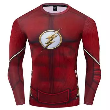 Мужская тренировочная компрессионная рубашка с длинным рукавом для бега, спортивная одежда для спорта на открытом воздухе, мужская одежда S