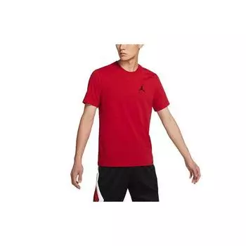 Мужская трикотажная спортивная футболка с вышитым логотипом Jordan Jumpman с короткими рукавами DA6800-687 XL