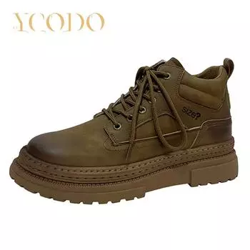 Мужская удобная повседневная обувь на весну и осень 44 чёрный