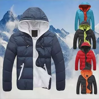 Мужская ультратолстая парка для активного отдыха на осень и зиму M