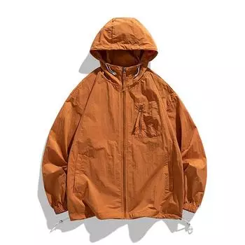 Мужская ультратонкая солнцезащитная одежда, летняя солнцезащитная куртка с УФ-защитой XS белый