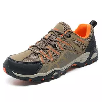 Мужская уличная дышащая походная обувь, водонепроницаемая треккинговая обувь, комфорт на весь день 39 хаки