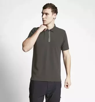 Мужская уличная футболка с короткими рукавами и воротником-поло 23Y-1057