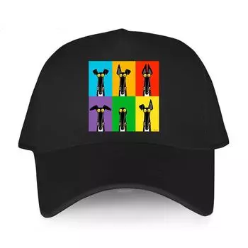 Мужская уличная кепка Snapback Windhund Hund Herren Schwarz унисекс подростковая модная бейсболка регулируемый спортивный капот в стиле хип-хоп Adjustable