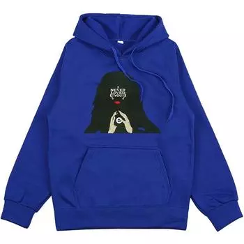 Мужская уличная одежда Певица Холзи Толстовки I Never Loved You Хип-хоп унисекс Зимние толстовки Sudaderas Hombre Пуловеры с капюшоном Мужские XS серый