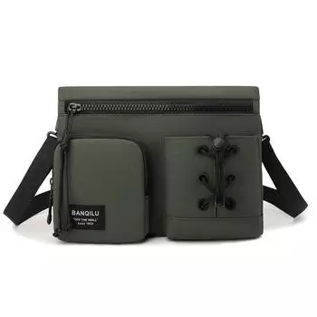 Мужская уличная сумка-мессенджер для поездок на работу, большая вместимость, на плечо