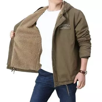 Мужская уличная свободная ветрозащитная теплая куртка с подкладкой, стеганая куртка, зимняя теплая куртка XXXXL