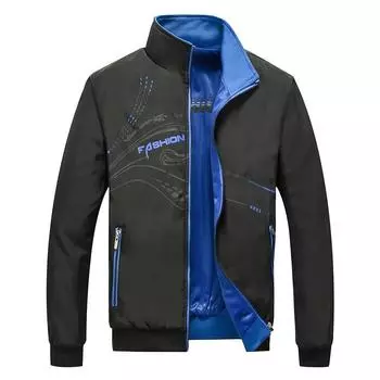 Мужская универсальная повседневная куртка, пальто с воротником-стойкой, уличный свободный топ XL