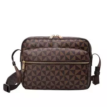 Мужская универсальная сумка через плечо с принтом Street, женская сумка почтальона большой вместимости