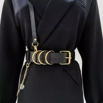 Мужская упряжь на одно плечо сзади из искусственной кожи поясной ремень на цепочку для тела карнавальные костюмы наряд праздничная одежда