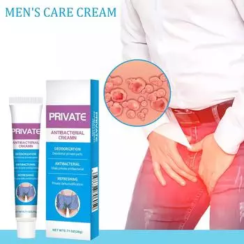 Мужская успокаивающая зудящая мазь, сыпь и зуд, увлажняющее средство для сухой кожи, натуральный бальзам для ног и тела, 20 г One Size белый