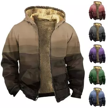 Мужская утолщенная куртка на пуговицах с двойным карманом и карманной вставкой, хлопковая куртка XXXXXL зелёный