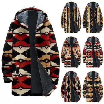 Мужская утолщенная куртка на пуговицах с двойным карманом и карманной вставкой, хлопковая куртка L