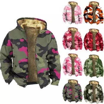 Мужская утолщенная куртка на пуговицах с двойным карманом и карманной вставкой, хлопковая куртка L армия зеленый