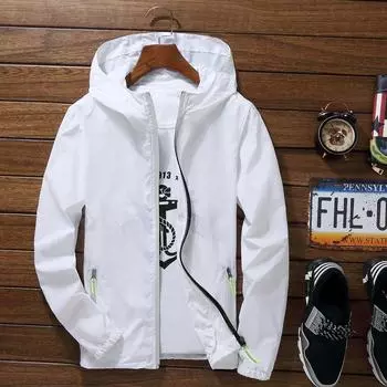 Мужская верхняя одежда карамельного цвета, топы, большие размеры, для спорта на открытом воздухе, для велоспорта, тонкие пальто, куртки, мужские повседневные свободные мужские ветровки, куртка XS темно-синий