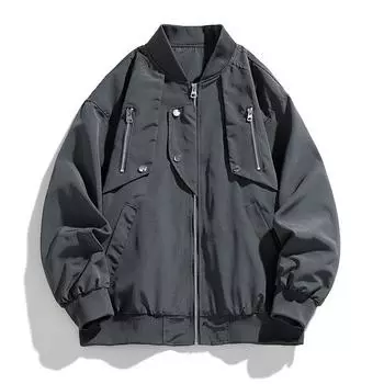 Мужская верхняя одежда Повседневная верхняя одежда Весна и осень Куртка Бейсбольная куртка L