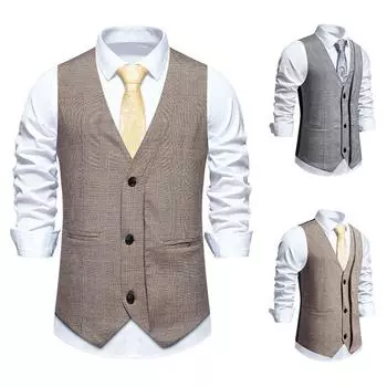 Мужская весенне-летняя однотонная майка без рукавов с капюшоном в стиле ретро L серый