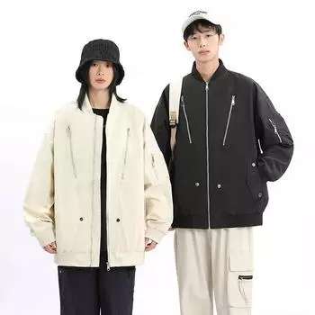 Мужская весенне-осенняя куртка для парной бейсбольной игры, мужская повседневная дышащая куртка American Tooling для мужчин M