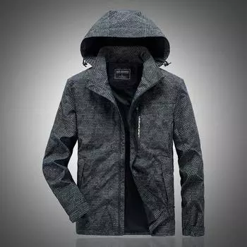 Мужская весенне-осенняя новая камуфляжная куртка мужская молодежная повседневная куртка большого размера свободный топ большого размера модный M