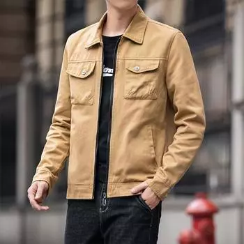 Мужская весенняя мода большого размера на открытом воздухе, спортивное пальто, ветровка, куртки XXL чёрный