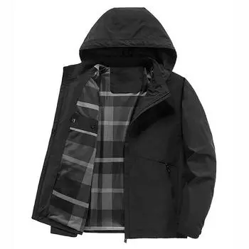 Мужская весенняя новая повседневная мужская куртка большого размера Мужская куртка с открытыми плечами L