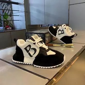 Мужская весна 2024 г. Удобная легкая повседневная спортивная обувь с мягкой подошвой, увеличивающая рост 51 Custom