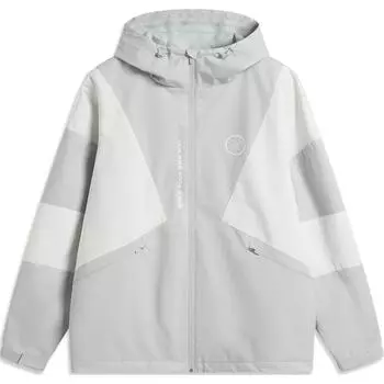 Мужская ветровка с надписью Li Ning Wade Series, светло-серая AFDV027-2 S