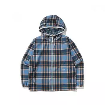 Мужская ветрозащитная куртка Eider Campack в клетку Dmm23105b1 Light Blue/M