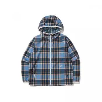 Мужская ветрозащитная куртка Eider в клетку S Camppack Dmm23105 Light Blue/M