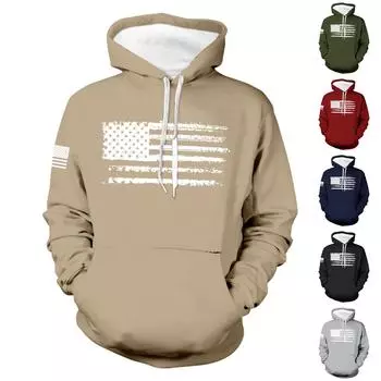 Мужская винтажная толстовка с длинным рукавом на Хэллоуин, толстовка с капюшоном и принтом, топ