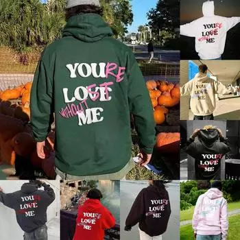 Мужская винтажная толстовка с длинным рукавом на Хэллоуин, толстовка с капюшоном и принтом, топ XXXL белый