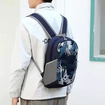 Мужская водонепроницаемая дорожная сумка большой емкости для занятий спортом на открытом воздухе для женщин и мужчин синий/белый