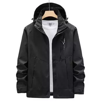 Мужская водонепроницаемая куртка, мужские уличные куртки, большая ветрозащитная верхняя одежда, ветровки, пальто, мужское пальто больших размеров 4XL белый