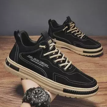 Мужская водонепроницаемая нескользящая рабочая обувь — дышащая, износостойкая, с толстой подошвой для осени 44